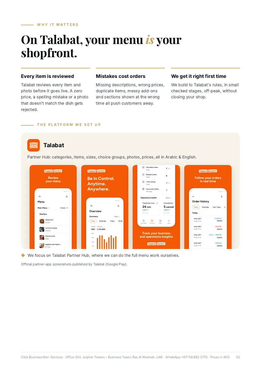Click delivery-apps proposal preview, page 2